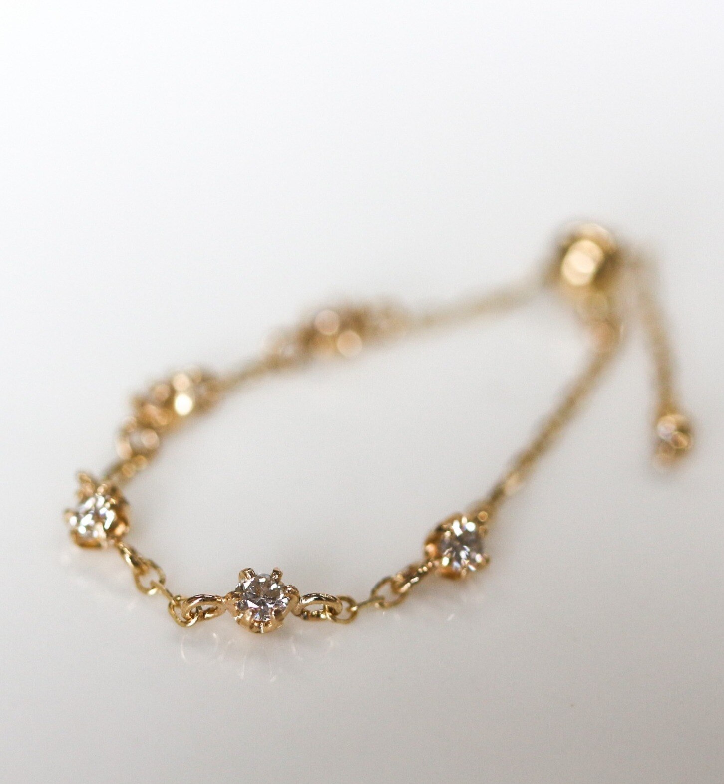 キュイキュイ Diamond Bracelet | K10YG-