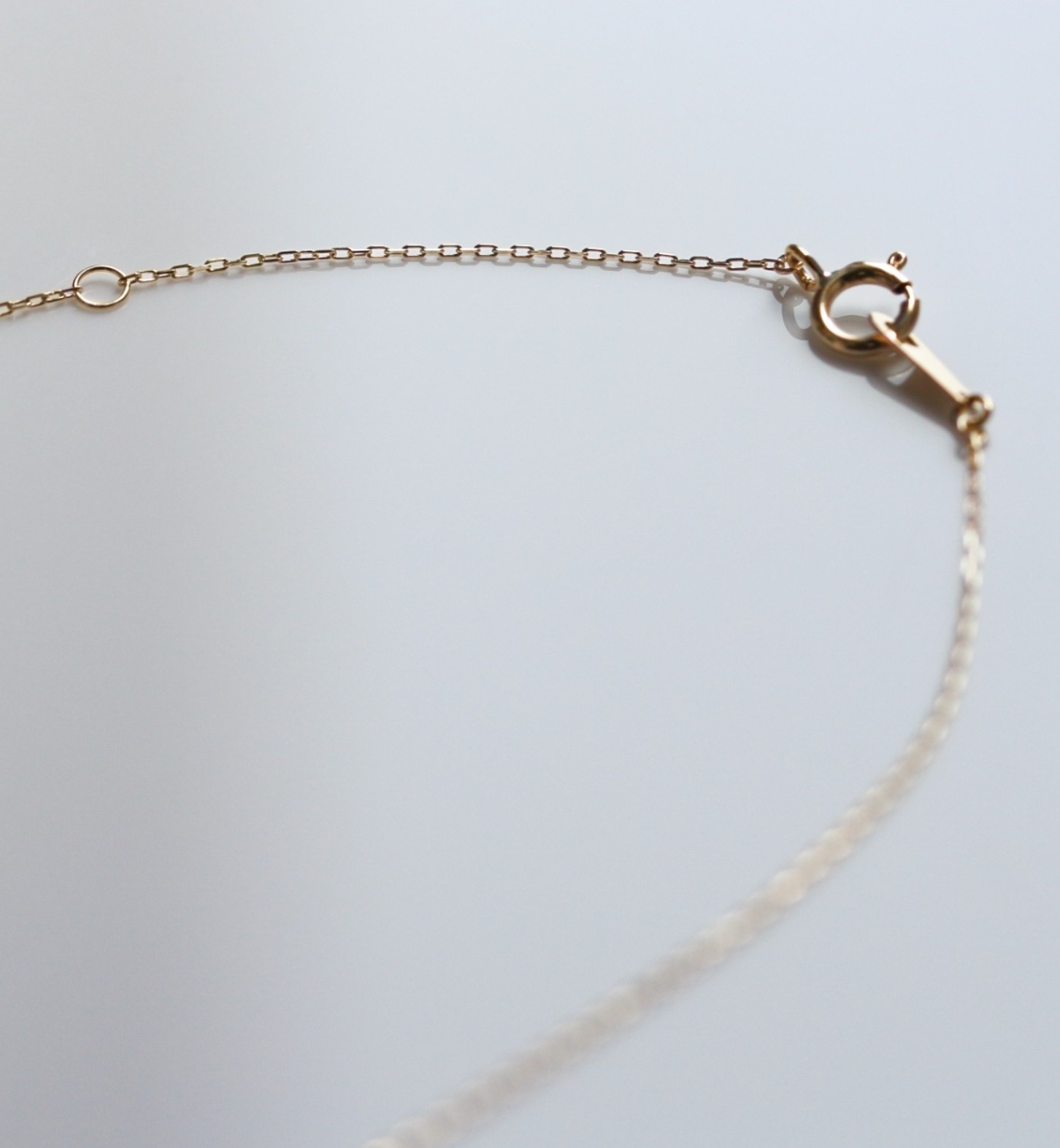 Ribbon Necklace | K10YG〈Web限定〉|cui-cui(キュイキュイ)の通販
