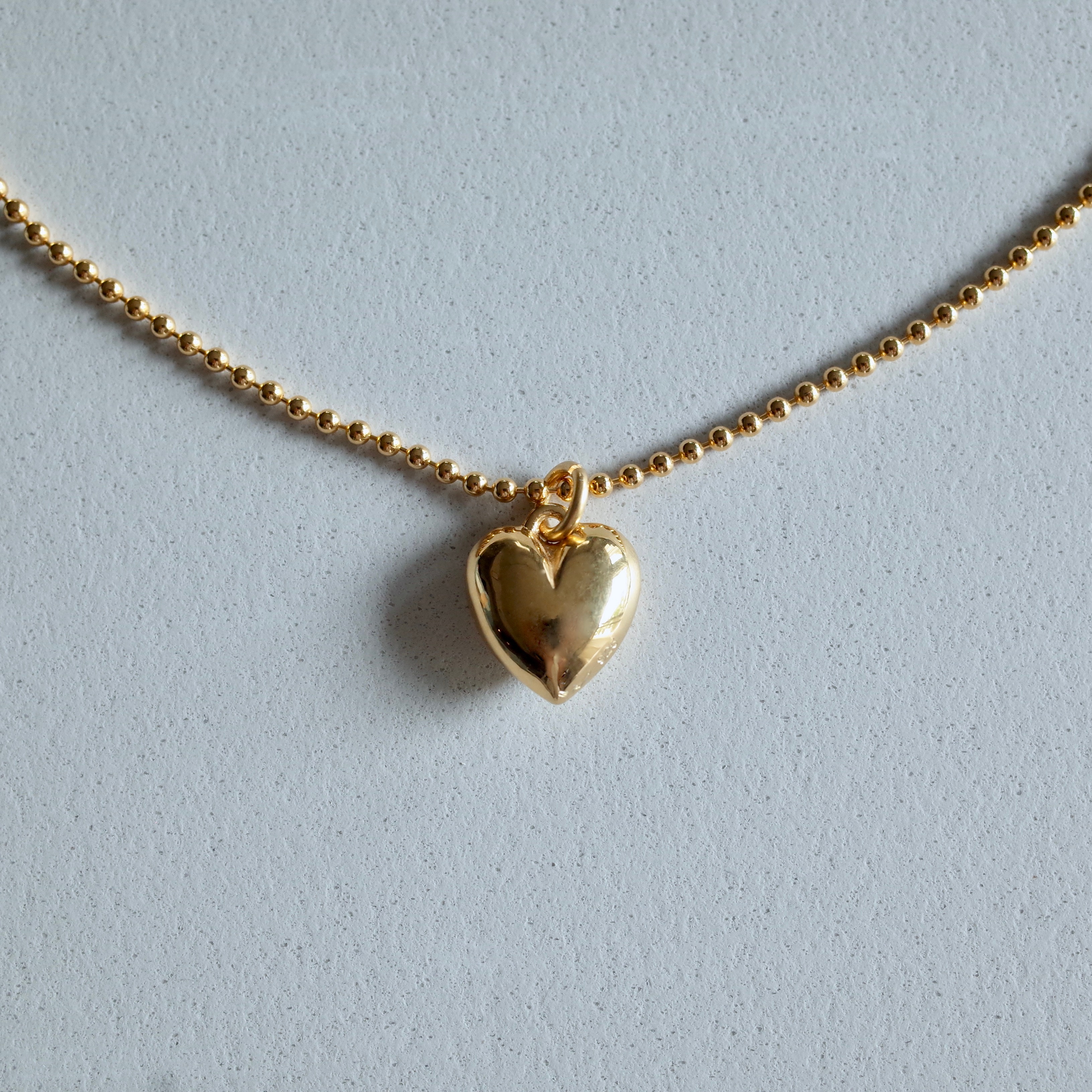 Round Heart Necklace|warmth(ワームス)の通販｜アイルミネ