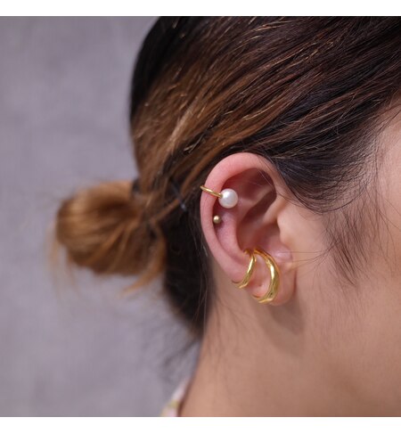 Matt Two Strands EarCuff|warmth(ワームス)の通販｜アイルミネ