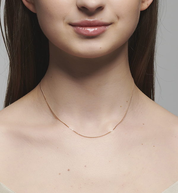 K10チェーンネックレス(38cm)|NOJESS(ノジェス)の通販｜アイルミネ 