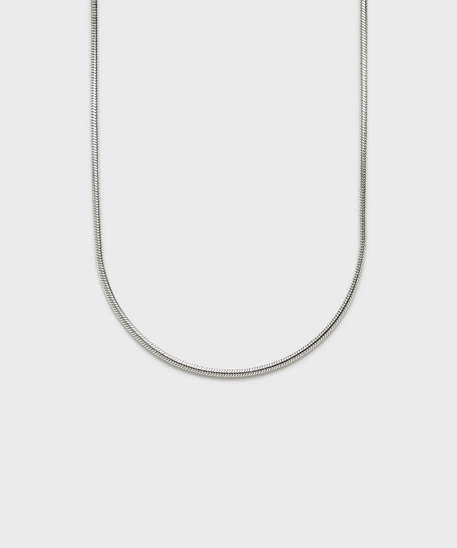 シルバーチェーンネックレス（38cm）|NOJESS(ノジェス)の通販｜アイルミネ