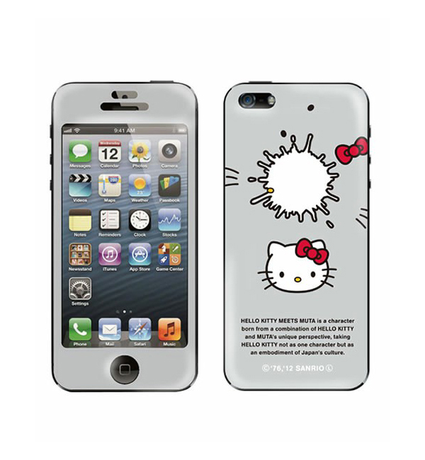 HELLO KITTY meets muta ALL GRAY for iPhone5