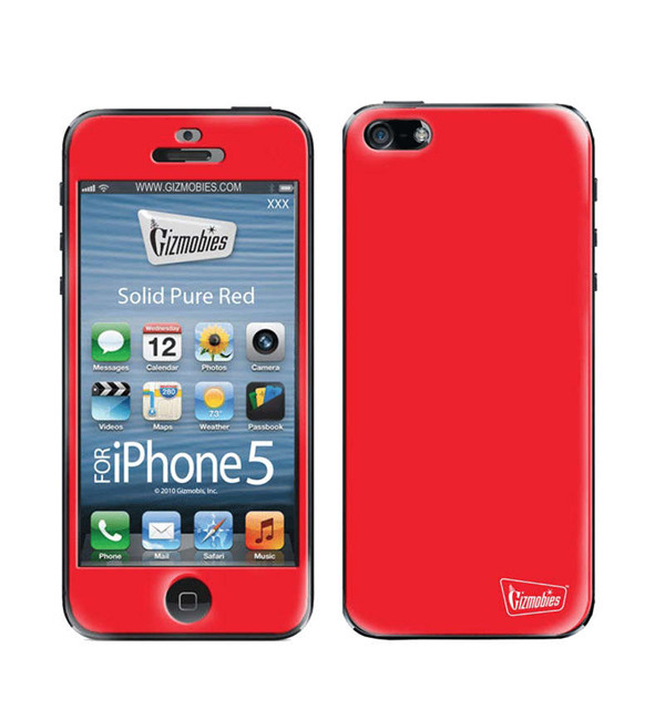 Gizmobies(ギズモビーズ)【Solid Pure Red】(iPhone5/5s)