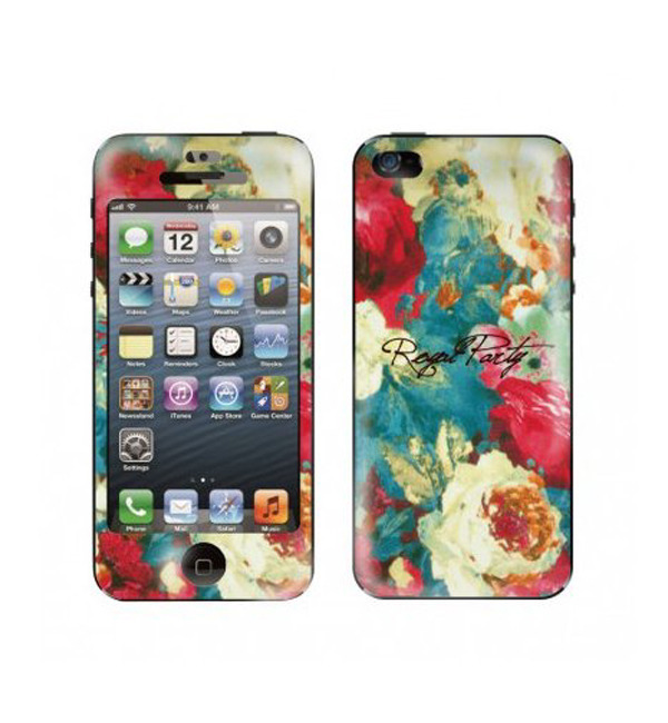 《女性人気NO.1》 ROYAL PARTY × Gizmobies 【Vintage flower】(iPhone5/5ｓ)