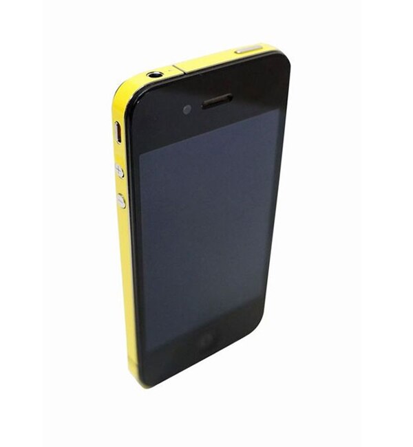 SIDE SKIN YELLOW (iPhone4/4S)