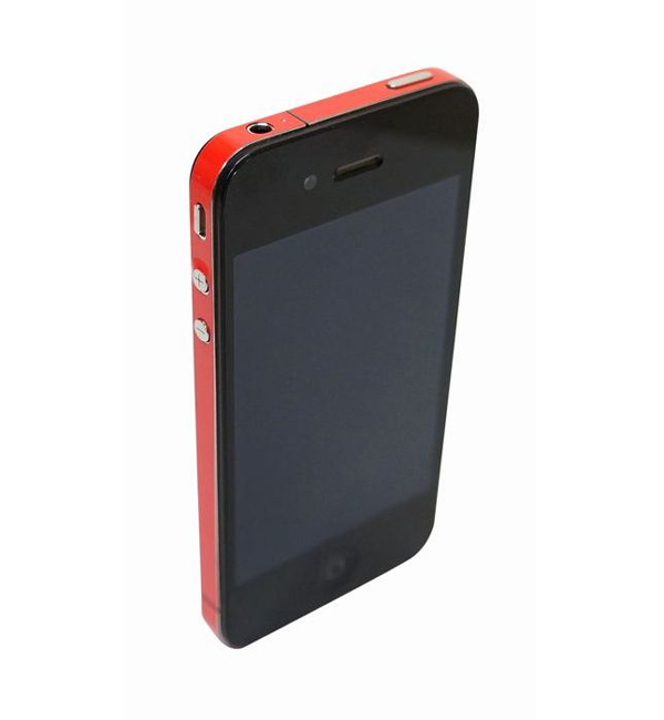COLORCTORS（カラクターズ)【SIDE SKIN RED】(iPhone4/4S)