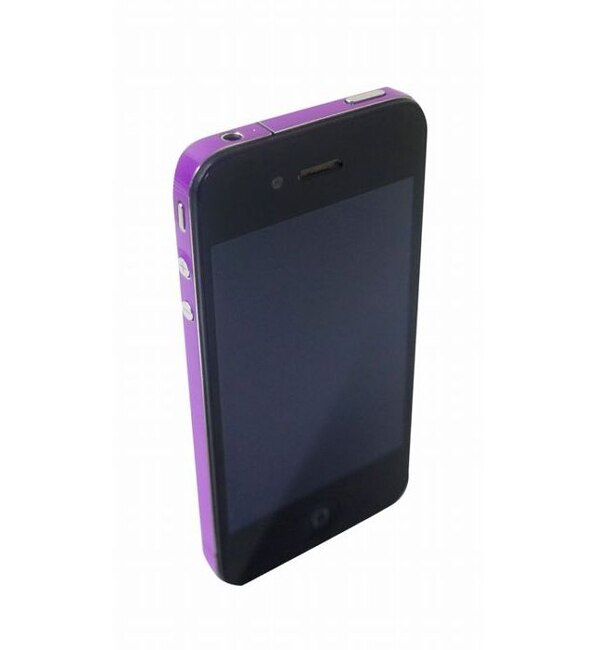 SIDE SKIN PURPLE(iPhone4/4S)