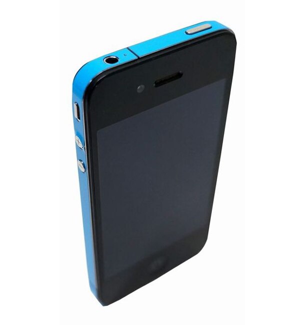 SIDE SKIN SKY BLUE (iPhone4/4S)