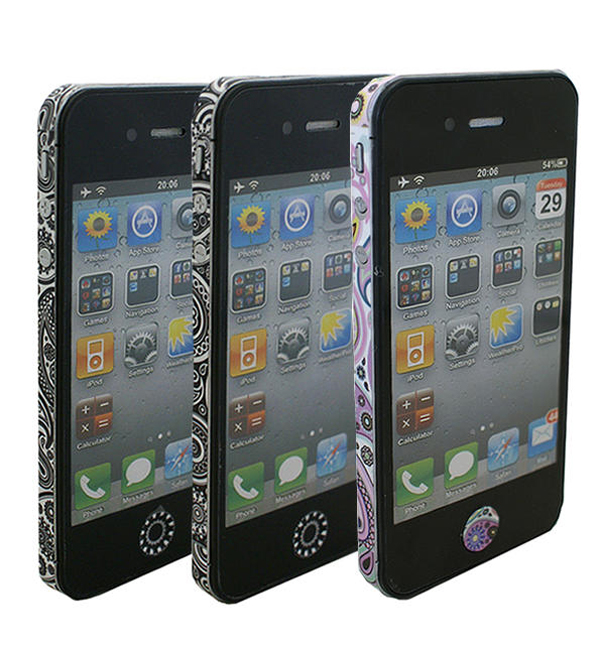 COLORCTORS（カラクターズ)【SIDE SKIN PAISLEY COLORFUL】(iPhone4/4S)