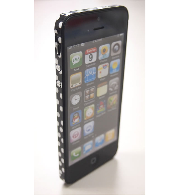 COLORCTORS（カラクターズ)【SIDE SKIN DOT(BLACK/WHITE)】(iPhone5/5s)