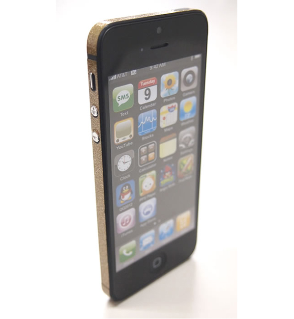 COLORCTORS（カラクターズ)【SIDE SKIN ＧＯＬＤ（ラメ）】(iPhone5/5s)