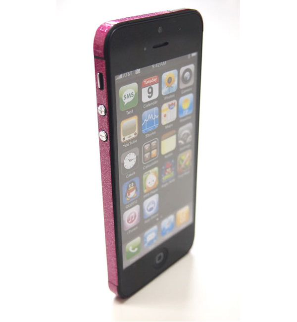 COLORCTORS（カラクターズ)【SIDE SKIN ＭＡＧＥＮＴＡ（ラメ）】 (iPhone5/5s)