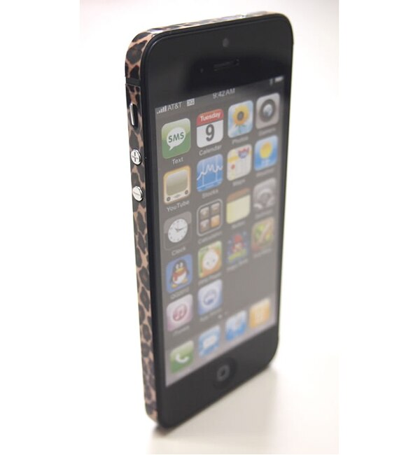 SIDE SKIN STANDARD LEOPARD (iPhone5)