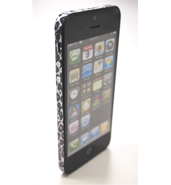 COLORCTORS（カラクターズ）【SIDE SKIN WHT LEOPARD】(iPhone5)