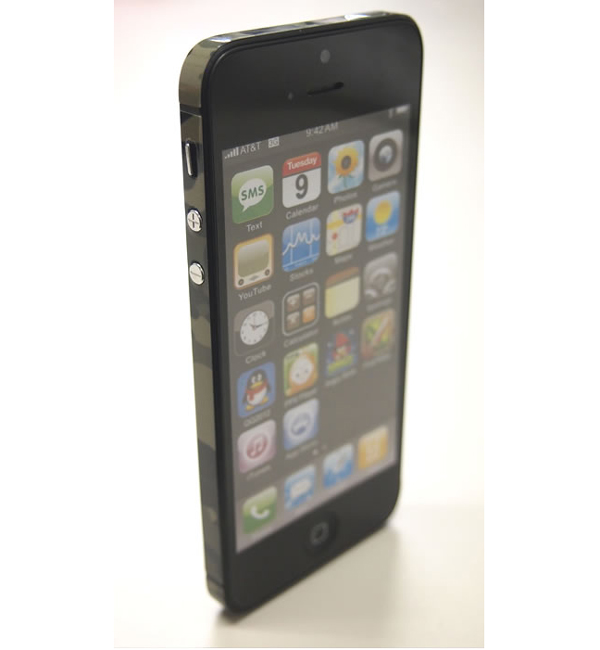 COLORCTORS（カラクターズ）【SIDE SKIN CAMO GREEN】(iPhone5)