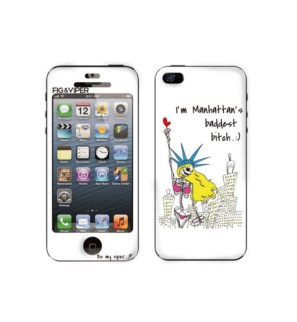 FIG&VIPER（フィグ&バイパー）×Gizmobies(ギズモビーズ)【Manhattans Bitch】(iPhone5/5ｓ)