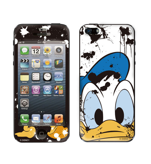 《ペア商品》 Disney（ディズニー）×Gimzobies(ギズモビーズ)【Painting Duck】(iPhone5/5s)