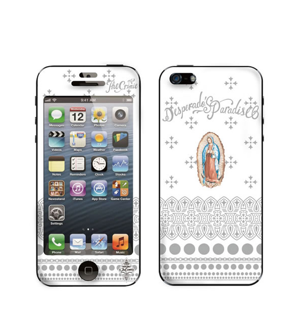 CRIMIE(クライミー）×Gizmobies(ギズモビーズ)【BANDANA M WHITE】(iPhone5/5s)