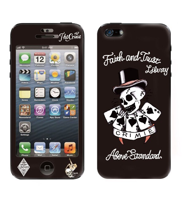 CRIMIE(NC~[j POKER HAND BK for iPhone5/5