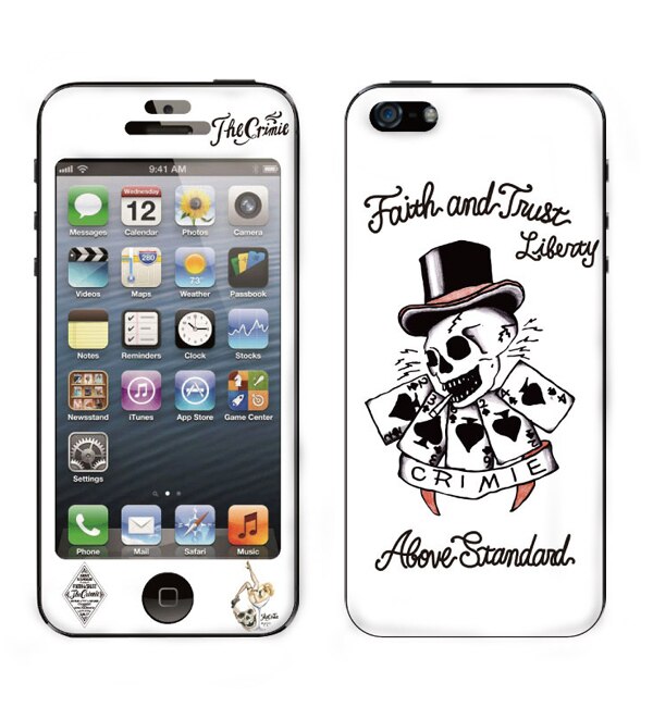 CRIMIE(NC~[j POKER HAND WH for iPhone5/5