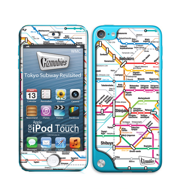 Gizmobies(ギズモビーズ)【Tokyo Subway Map】(iPodtouch5th)