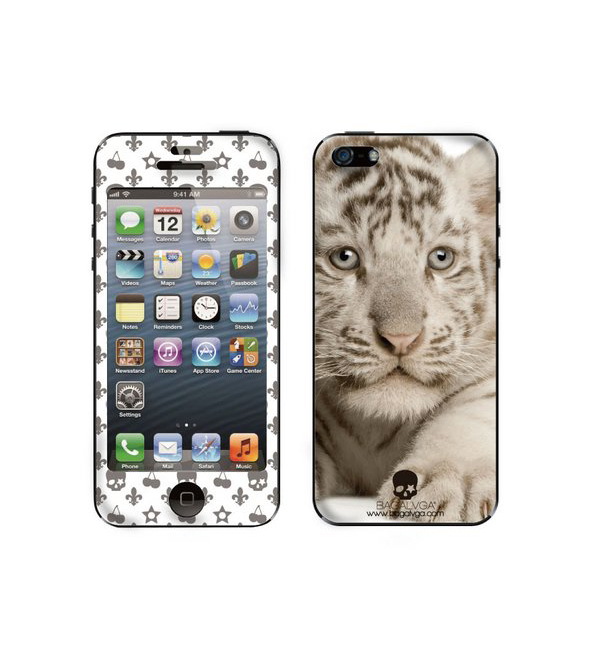 BAGALVGA(バガルーガ）×Gizmobies(ギズモビーズ)【BAGALVGA WHITE TIGER CUB】(iPhone5/5s)