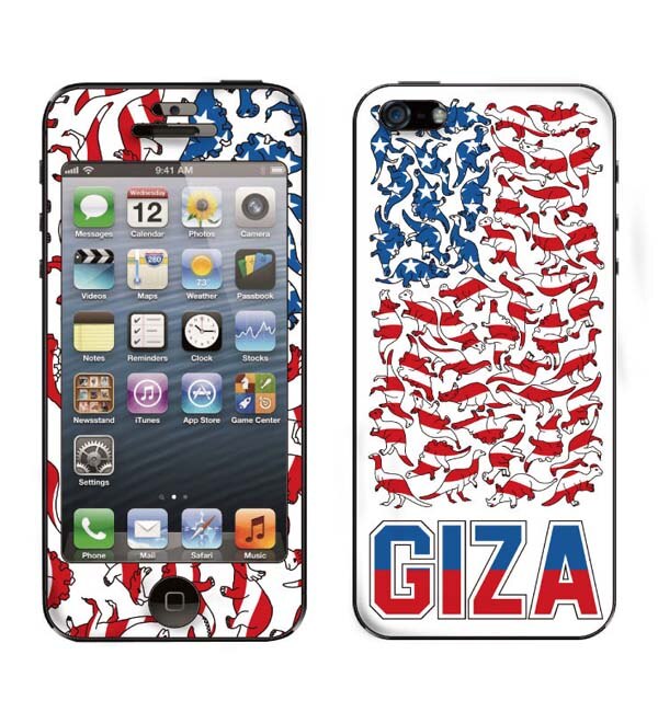 GIZAiMUj USA DINOSAUR for iPhone5/5