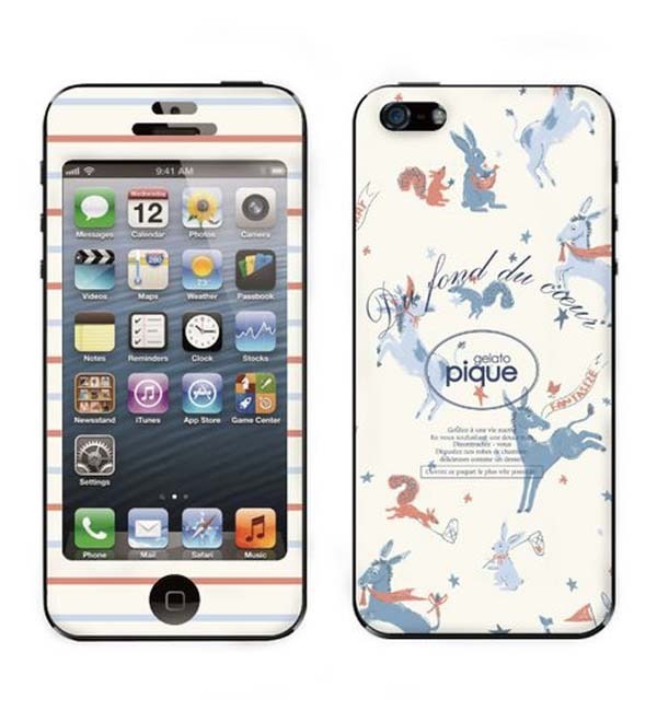 gelato pique（ジェラートピケ）×Gizmobeis（ギズモビーズ）【Animal Gingham】（iPhone5/5s)