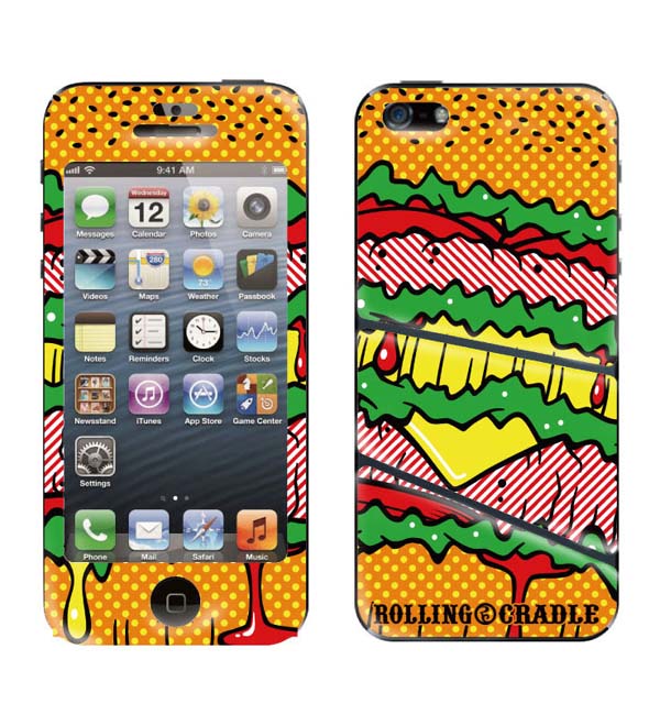 ROLLING CRADLE（ローリングクレイドル）×Gizmobies（ギズモビーズ）【THE 100t BURGER】（iPhone5/5s)