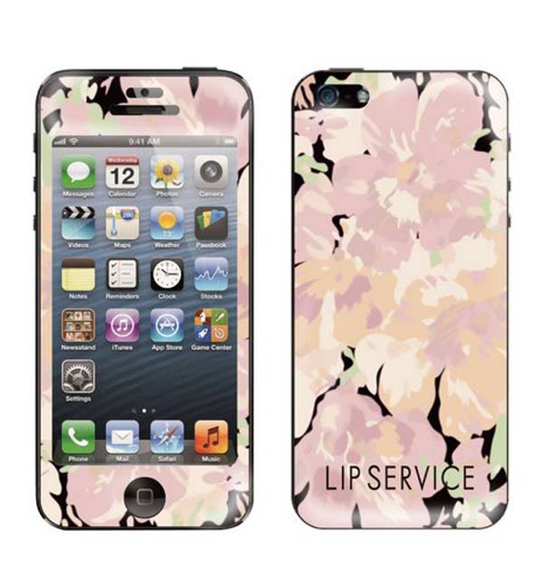 LIP SERVICE（リップサービス）×Gizmobies(ギズモビーズ)【Sweet FLOWER BLACK】(iPhone5/5s)