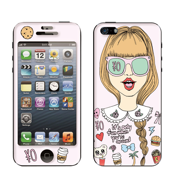 estherkim（エスターキム）×Gizmobies(ギズモビーズ）【Sunglasses Girl】(iPhone5/5s)