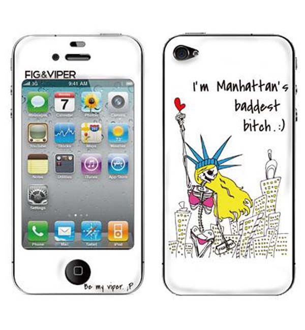 FIG&VIPER(フィグアンドバイパー)×Gizmobies(ギズモビーズ)【Manhattan’s bitch】(iPhone4/4s)