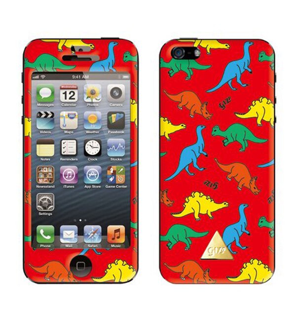 GIZAiMUj DINOSAUR RED for iPhone5/5