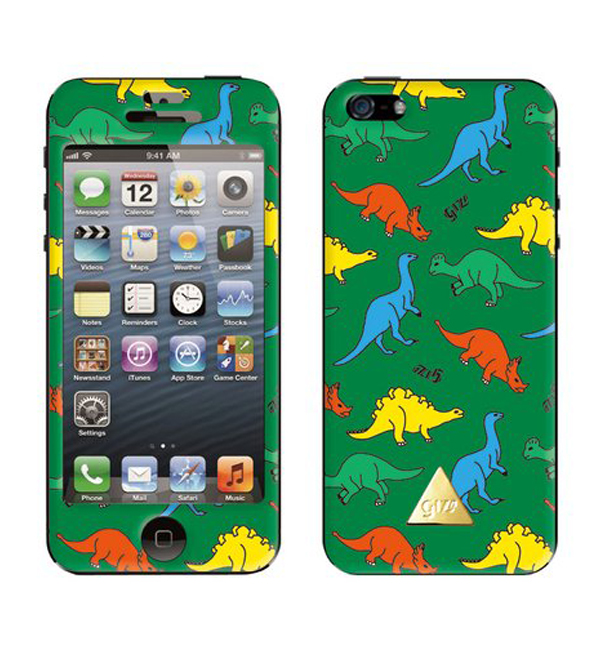 GIZA（ギザ）×Gizmobies(ギズモビーズ)【DINOSAUR GREEN】(iPhone5/5ｓ)