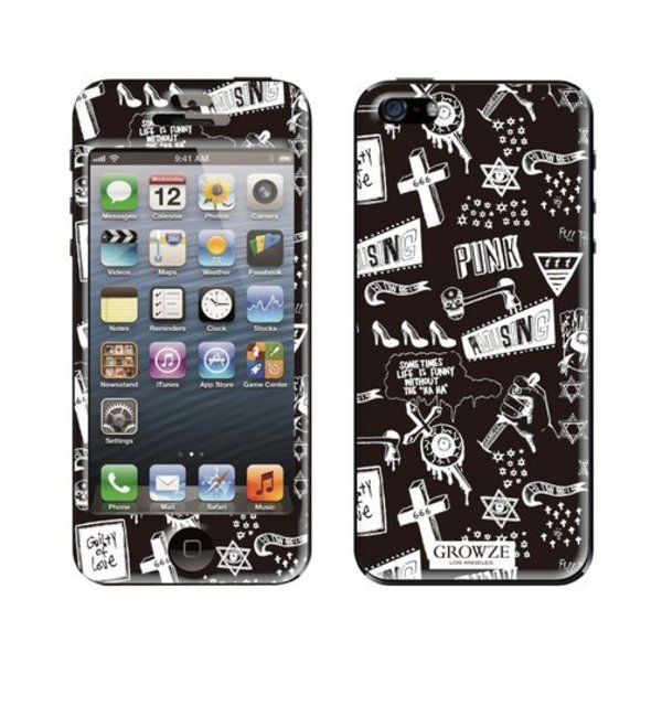 GROWZE(グローゼ）American comics Black for iPhone5
