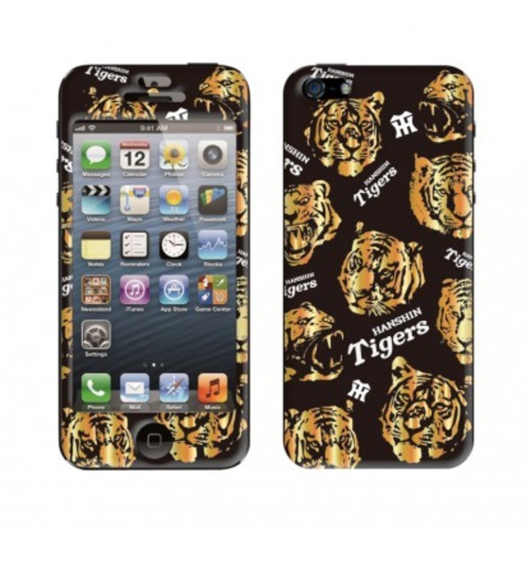 Hanshin Tigers(阪神タイガース)×Gizmobies(ギズモビーズ)【Hanshin Tigers bk】(iPhone5/5s)