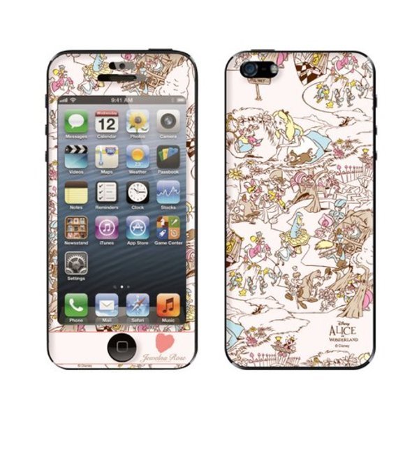 JewelnaRose(ジュエルナローズ)×Disney(ディズニー)×Gizmobies【Alice in Wonderland】(iPhone5/5s)