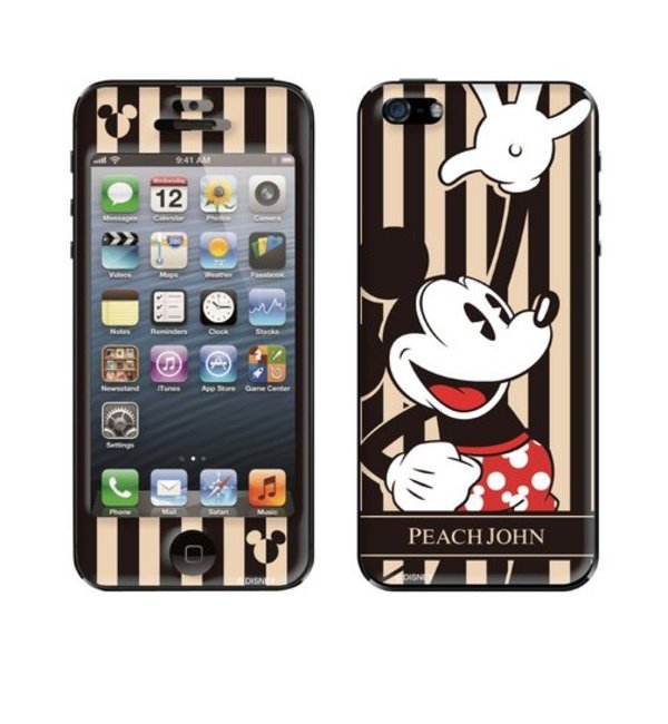 PEARCH JOHN / Disney / Gizmobies 【Mickey Stripe】(iPhone5/5s)