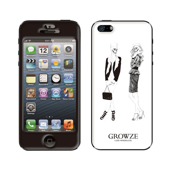 GROWZE（グローゼ）×Gizmobies(ギズモビーズ)【Skull Lady】(iPhone5/5s)