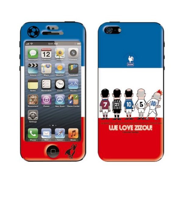 soccerjunky（サッカージャンキー）× Gizmobies（ギズモビーズ）【MADE IN FRANCE】 (iPhone5/5s)