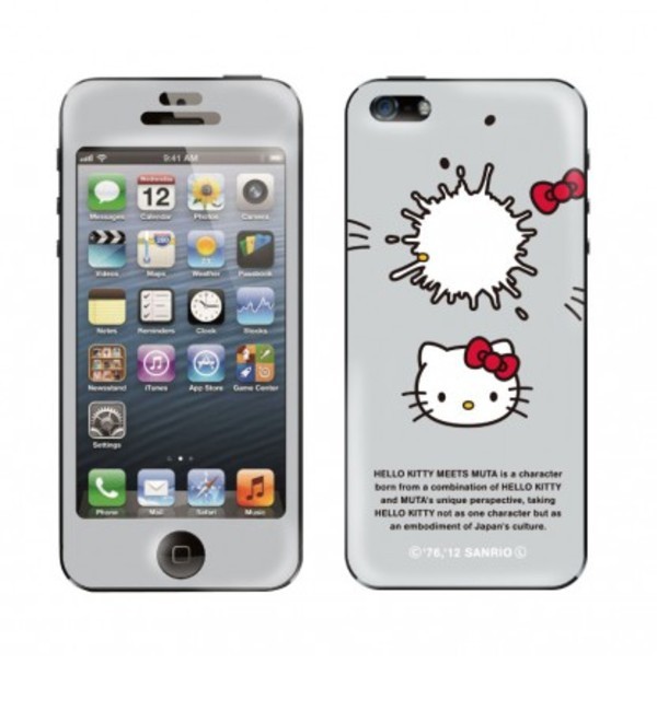 Hello Kitty×muta×Gizmobies 【TWIN MILKY】 (iPhone5/5s)
