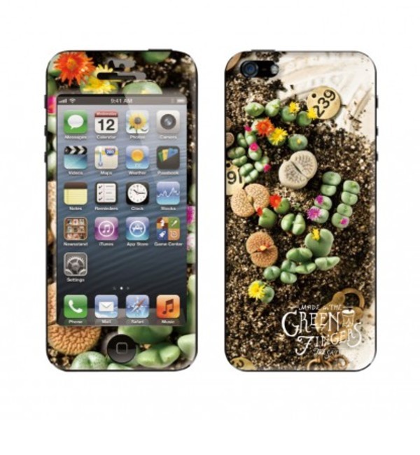 GreenFingers(グリーンフィンガー）× Gizmobies（ギズモビーズ）【Succulent】 (iPhone5/5s)