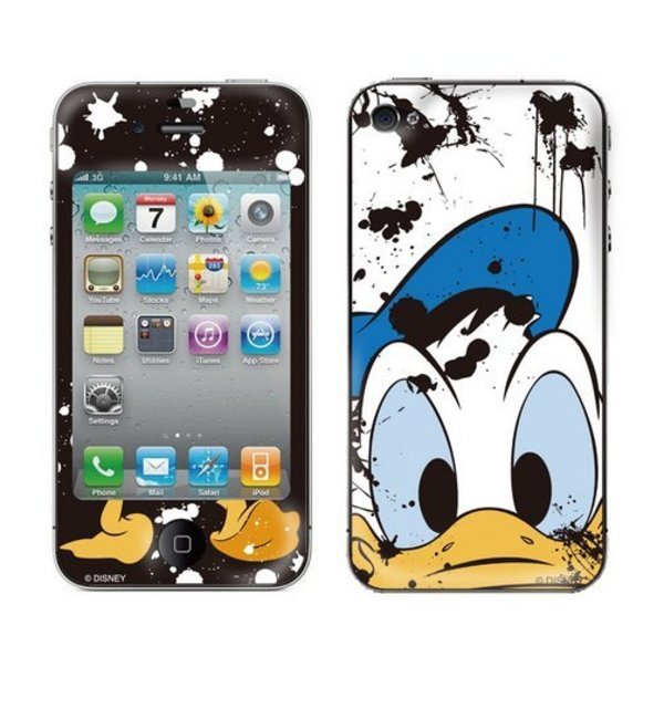 Disney（ディズニー）×Gizmobies（ギズモビーズ） 【Painting Duck】 (iPhone4/4S)
