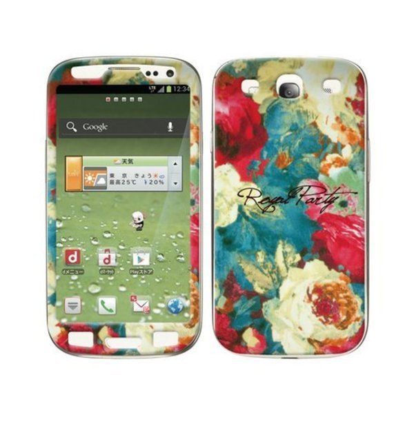 ROYAL PARTY（ロイヤルパーティー）× Gizmobies（ギズモビーズ）【Vintage flower】(GALAXY S III)