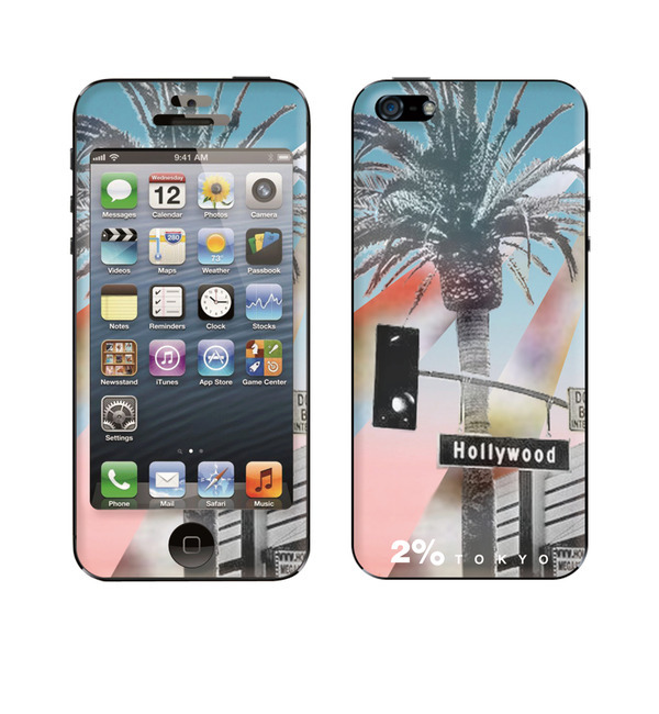 2%TOKYO(トゥーパンセントトウキョウ)×Gizmobies(ギズモビーズ)【Hollywood/Palmtree】(iPhone5/5s)
