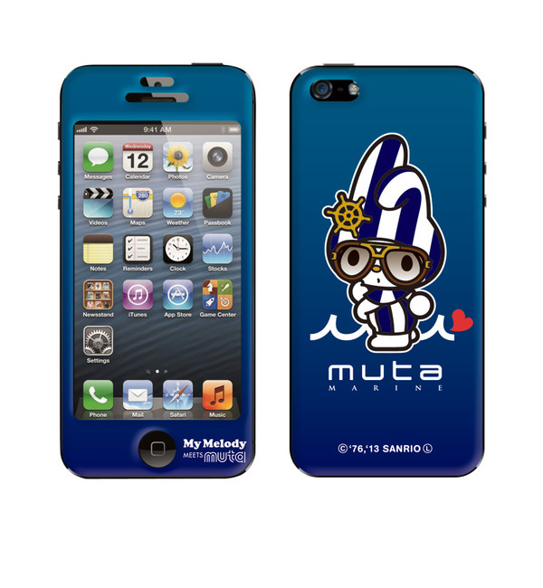 My Melody meets muta（マイメロディーミーツムータ）×Gizmobies【MARINE stripe】(iPhone5/5s)