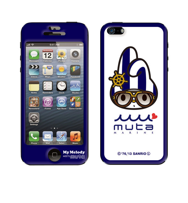 My Melody meets muta（マイメロディーミーツムータ）×Gizmobies【MARINE stripe -face-】(iPhone5/5s)