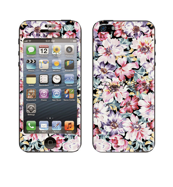 ROYALPARTY(ロイヤルパーティー) × Gizmobies（ギズモビーズ）【Spring Flower red】 (iPhone5/5s)
