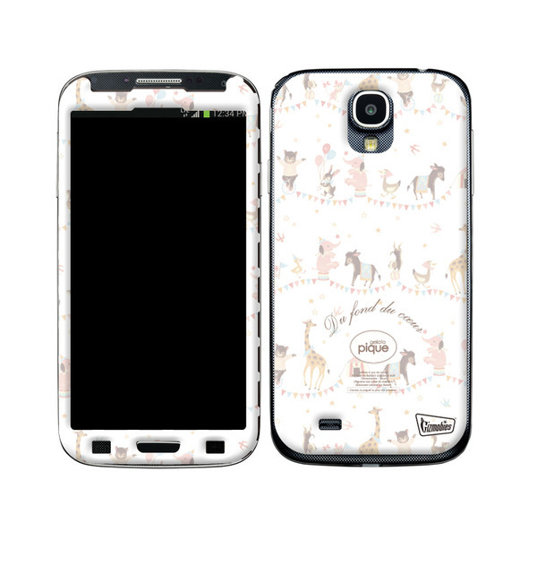 gelato pique(ジェラートピケ)×Gizmobies（ギズモビーズ）【ANIMAL CIRCUS】 (Galaxy S4)